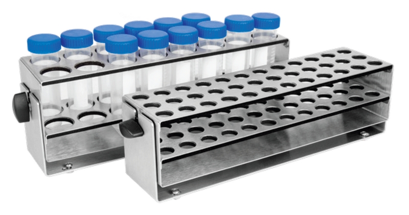 Rack inclinabili per provette per incubatori agitanti VIB EZ B5